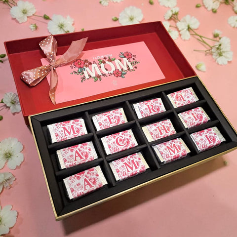 Meri Achi Ammi-Box of 12 Mini chocolates