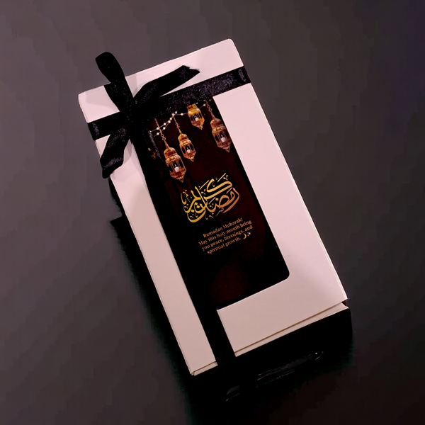 Ramadan Big chocolate Bar with box-Black