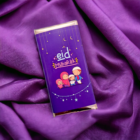 Eid Big chocolate Bar with box- For Kids