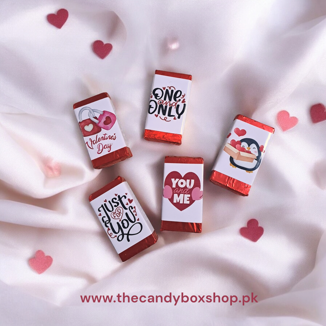 Love chocolates-50 pcs – thecandyboxshop