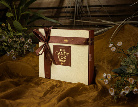 Luxury Box Brown & Gold