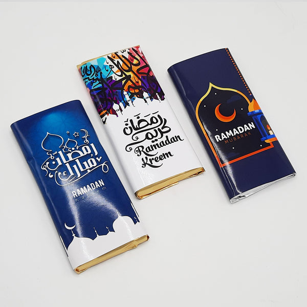 Pack of 3 Ramadan Chocolate Bars